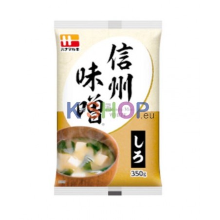  HANAMARUKI SHINSHU Miso Sojabohnenpaste weiß 350g (01/07/2025) 1