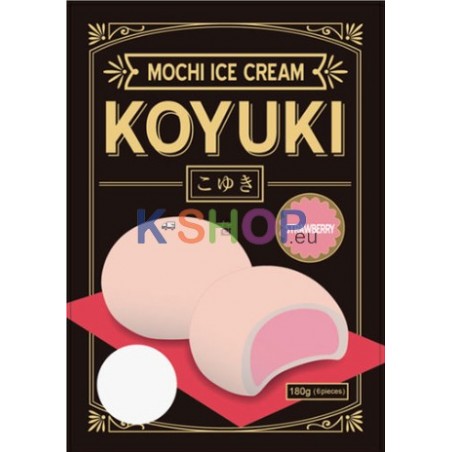  (FR) KOYUKI Mochi Ice Cream Strawberry 180g 1