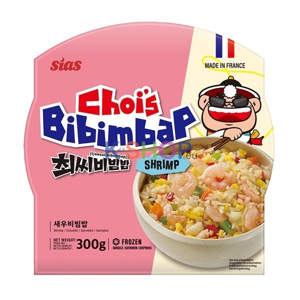  (TK) CHOIS Bibimbap Garnelen 300g 1