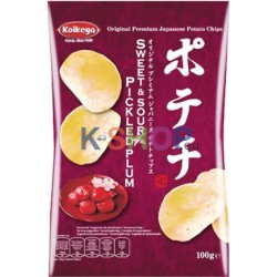  KOIKEYA Potato Chips Sweet & Sour Pickled Plum 100g 1
