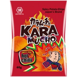  KOIKEYA 카라무초 콘스낵 핫칠리 감자칩 (빨강) 60g 1