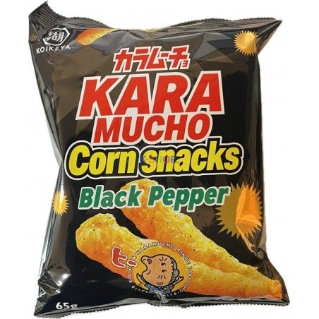  KOIKEYA Karamucho Potato Chips Black Pepper 65g 1