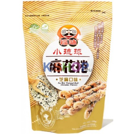  FUWEI 꽈배기 과자 참깨맛 200g 1