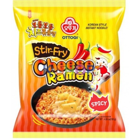  오뚜기 보들보들 치즈볶음면 매운맛 130g 1