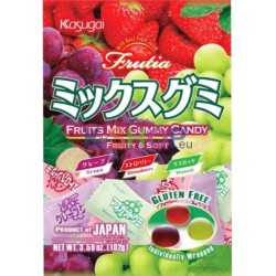  KASUGAI Fruits Mix Gummy Candy 102g 1