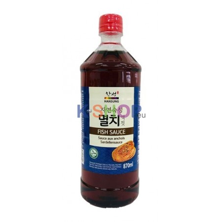  한성 자연숙성 멸치액젓 870ml 1