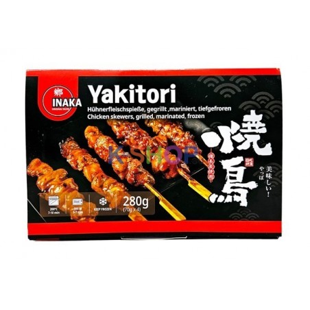  1+1 (FR) INAKA Chicken skewers 280g (70gx4) (24/03/2025) 1