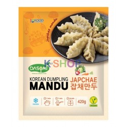  (TK) DASOMI Japchae Mandu koreanische Teigtaschen 420g 1