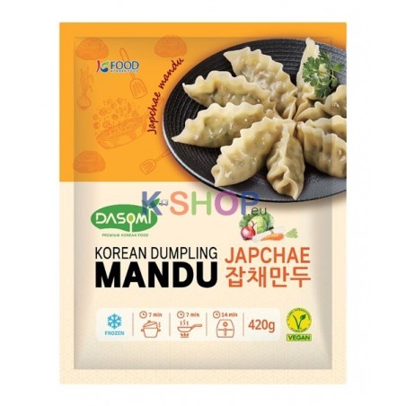  (FR) DASOMI Japchae Mandu Korean Dumpling 420g 1