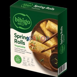 CJ BIBIGO (FR) BIBIGO Vegetable Spring Rolls with soy ginger sauce 10pcs 277g 1