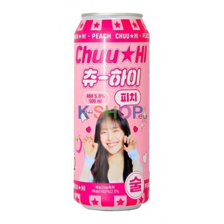  CHUU-HI PEACH (5% Alk) 500ml (Einweg) zzgl. 0,25€ Pfand 1