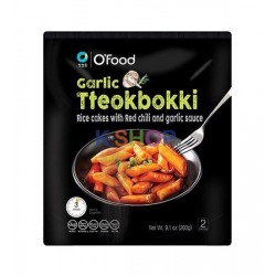 CHUNGJUNGONE O'Food Rice cakes with Red Chili and Garlic sauce (Tteokbokki) 260g 1