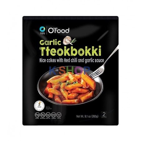 CHUNGJUNGONE O'Food Reiskuchen - Knoblauch (Tteokbokki) 260g 1