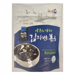  해초명가 아몬드 야채 김자반 볶음 60g 1