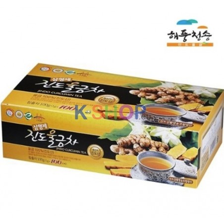  해풍청송 진도 울금차 100g (1g*100) MHD:22/01/2026 1