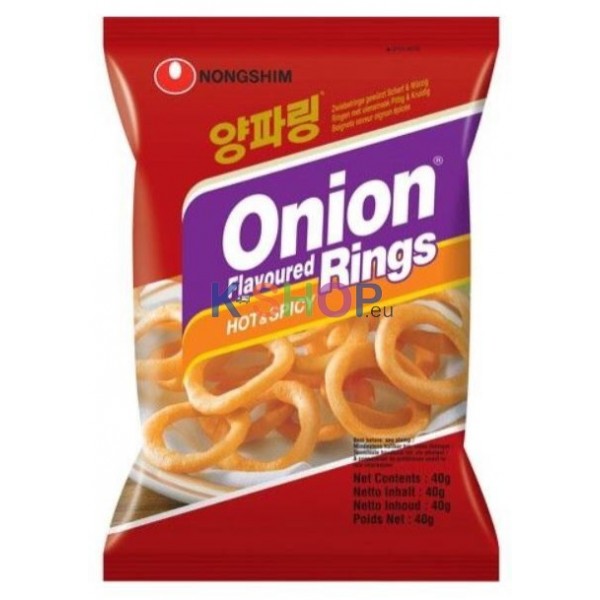 NONG SHIM NONGSHIM scharfe Zwiebelringe 40g 1 NONG SHIM NONGSHIM scharfe Zwiebelringe 40g 1