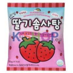  딸기 모양 솜사탕 10g 1