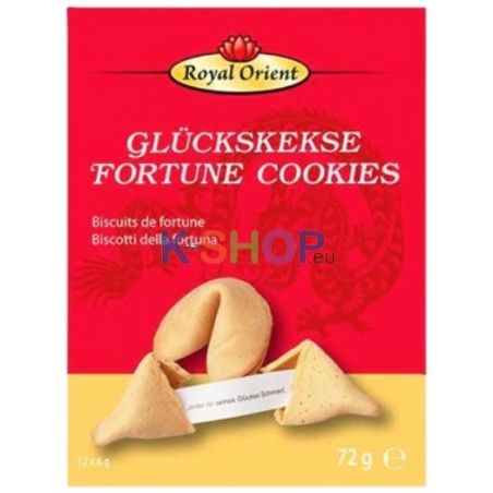  Royal Orient Fortune Cookies 12ea 72g 1