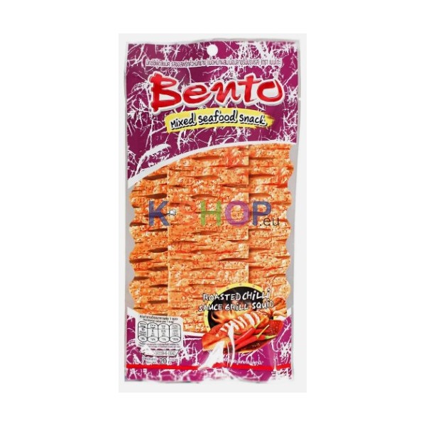 BENTO Mixed Seafood Snack Grilled Squid 20g 1 BENTO Mixed Seafood Snack Grilled Squid 20g 1
