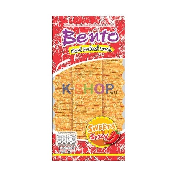 BENTO Mixed Seafood Snack Sweet & Spicy 20g 1 BENTO Mixed Seafood Snack Sweet & Spicy 20g 1