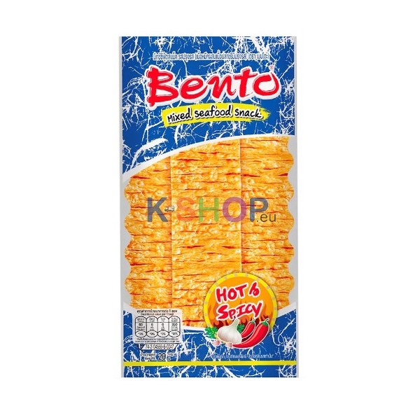 BENTO Mixed Seafood Snack Hot & Spicy 20g 1 BENTO Mixed Seafood Snack Hot & Spicy 20g 1