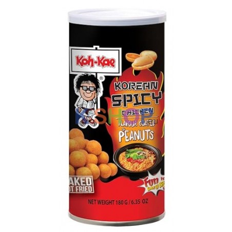  Koh-Kae Korean Spicy Chicken Ramen Flavor Peanuts 180g 1