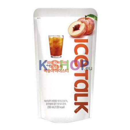  ICETALK Peach Iced Tea 230ml 1