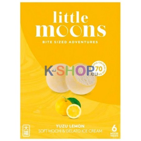  (FR) LITTLE MOONS Mochi Ice Lemon&Yuzu 192g (32g*6) 1