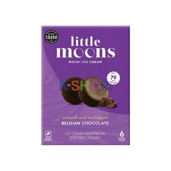 (TK) Little Moons Belgisches Schokoladen-Mochi-Eis 192g (32g*6) 1 (TK) Little Moons Belgisches Schokoladen-Mochi-Eis 192g (32g*6) 1
