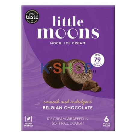  (TK) Little Moons Belgisches Schokoladen-Mochi-Eis 192g (32g*6) 1