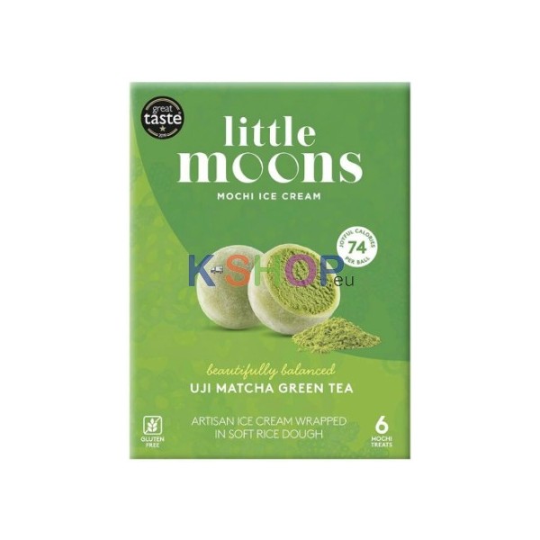 (TK) Little Moons Uji Matcha Grüntee Mochi-Eiscreme 192g (32g*6) 1 (TK) Little Moons Uji Matcha Grüntee Mochi-Eiscreme 192g (32g*6) 1