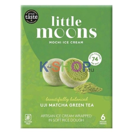  (TK) Little Moons Uji Matcha Grüntee Mochi-Eiscreme 192g (32g*6) 1