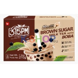  3:15PM Brown Sugar Milk Tea with Boba 3ea 210g 1