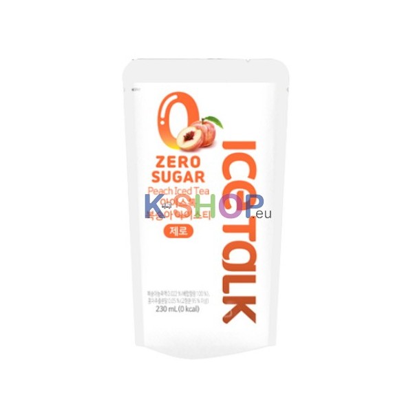 ICETALK Peach Iced Tea Zero 230ml 1 ICETALK Peach Iced Tea Zero 230ml 1