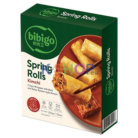 CJ BIBIGO (FR) BIBIGO Kimchi Spring Rolls 10pcs 250g 1