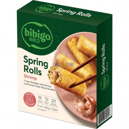 CJ BIBIGO (FR) BIBIGO Shrimp spring rolls 10pcs 250g 1