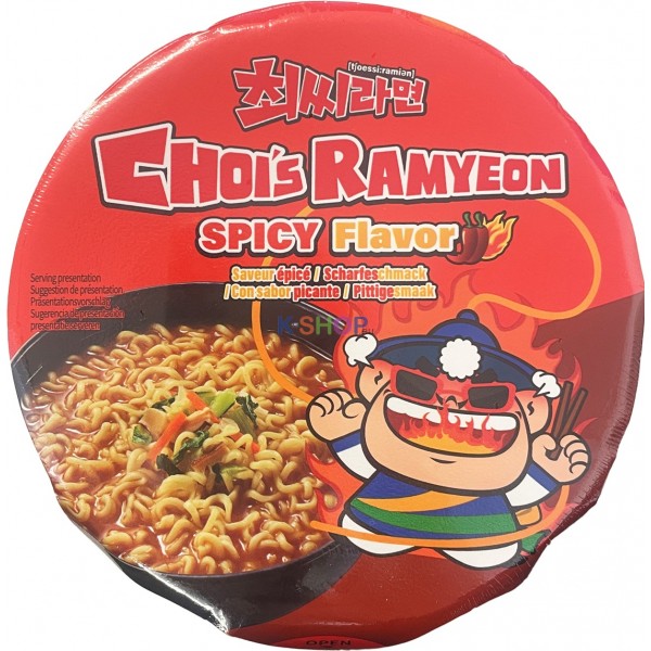  CHOI'S Cup Ramyeon Scharf 107g 1