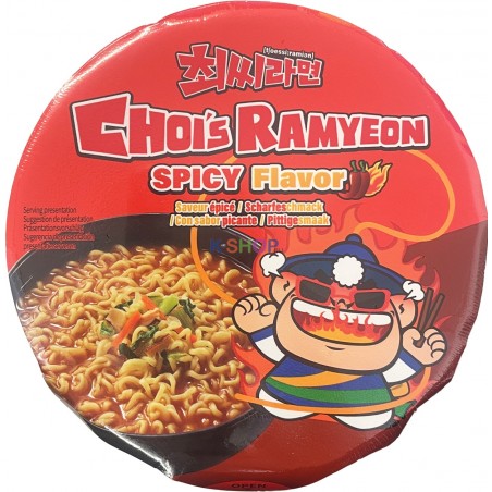  최씨 컵라면 매운맛 107g 1