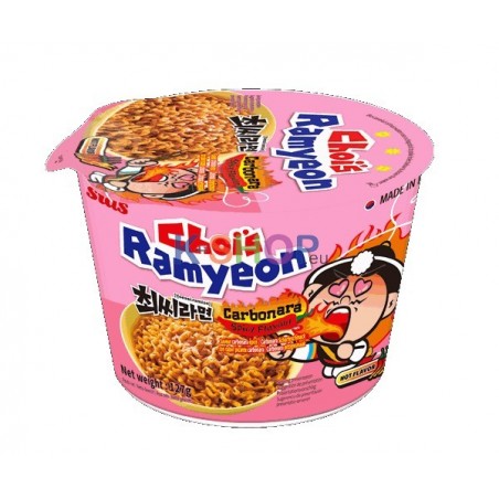  최씨 컵라면 까르보나라 매운맛 127g 1