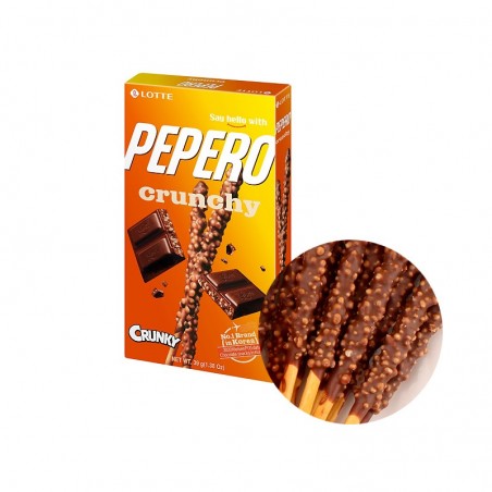 LOTTE (1+1) LOTTE Pepero Crunchy 39g (MHD:19/05/2025) 1