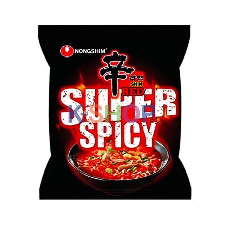 NONG SHIM NONGSHIM Instant Noodles Shin Ramen Red 120g 1
