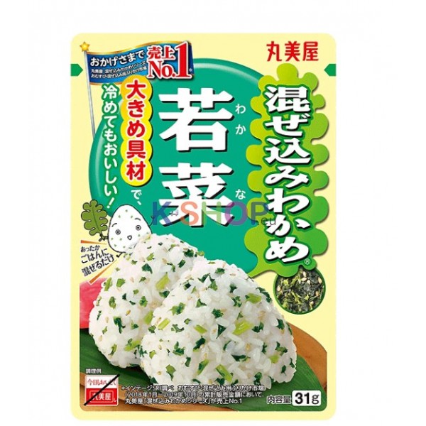 MARUMIYA MARUMIYA Furikake Wakame & Junger Rettich 29g 1 MARUMIYA MARUMIYA Furikake Wakame & Junger Rettich 29g 1