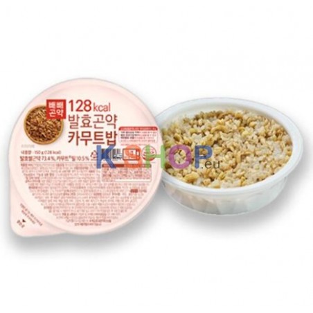  빼빼곤약 128kcal 발효곤약 카무트밥 150g (MHD : 12/08/2025) 1