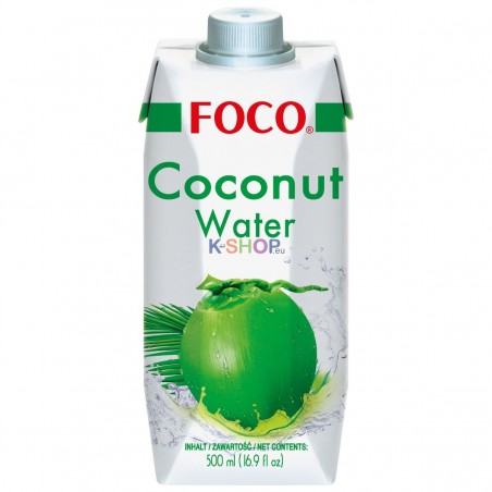 FOCO FOCO Kokoswasser 500ml 1