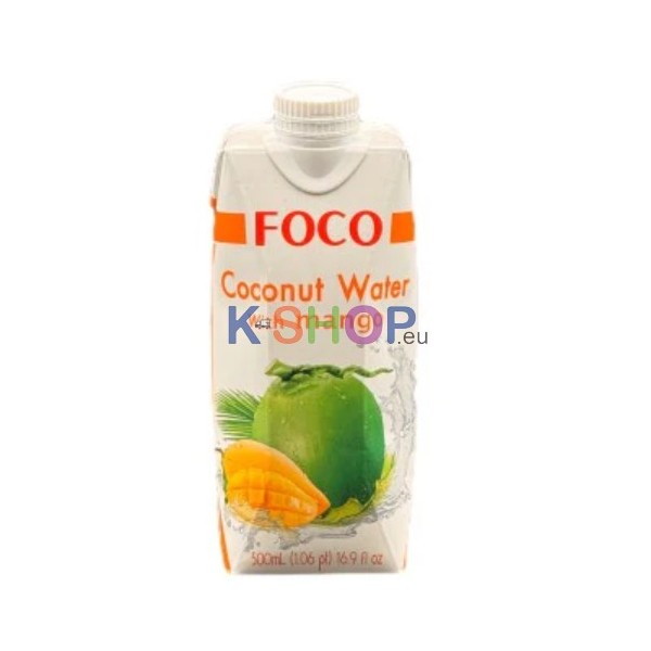 FOCO FOCO Coconut Water with Mango 500ml 1