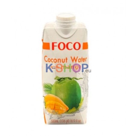 FOCO FOCO Coconut Water with Mango 500ml 1