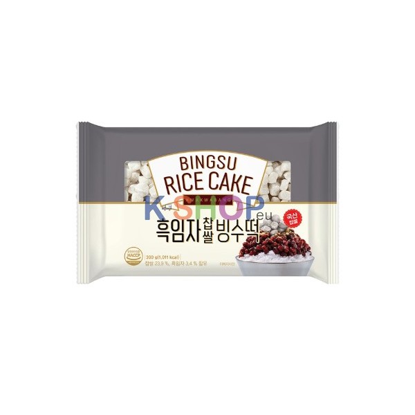  (RF) HWAKWABANG Black Sesam Mini Mochis for BINGSU 300g (MHD:04/06/2026) 1