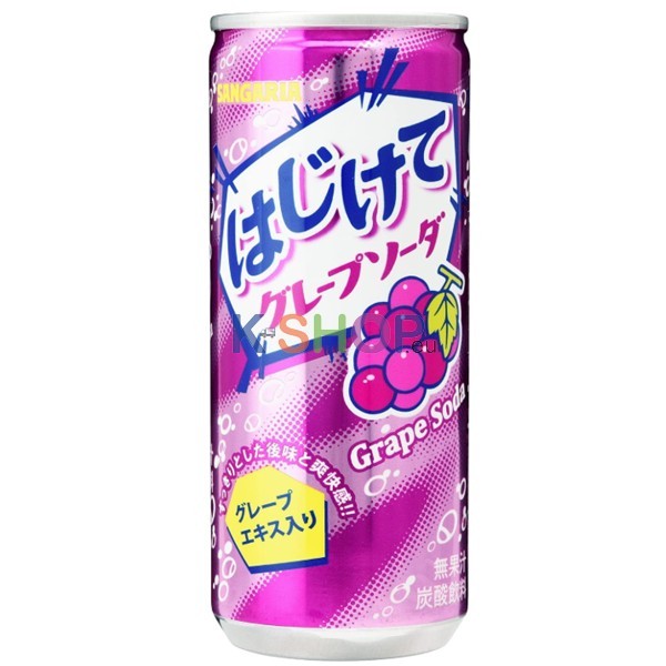  SANGARIA Hajikete Grape Soda 250ml (Einweg) zzgl. 0,25€ Pfand 1