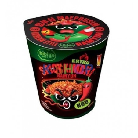 CJ BIBIGO BIBIGO Extra scharfe Kimchi Cup Ramyun 98g 1