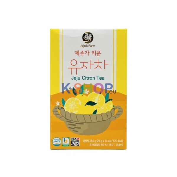  JejuNFarm Jeju Yuzu Zitrone Tee 250g (25gx10) 1